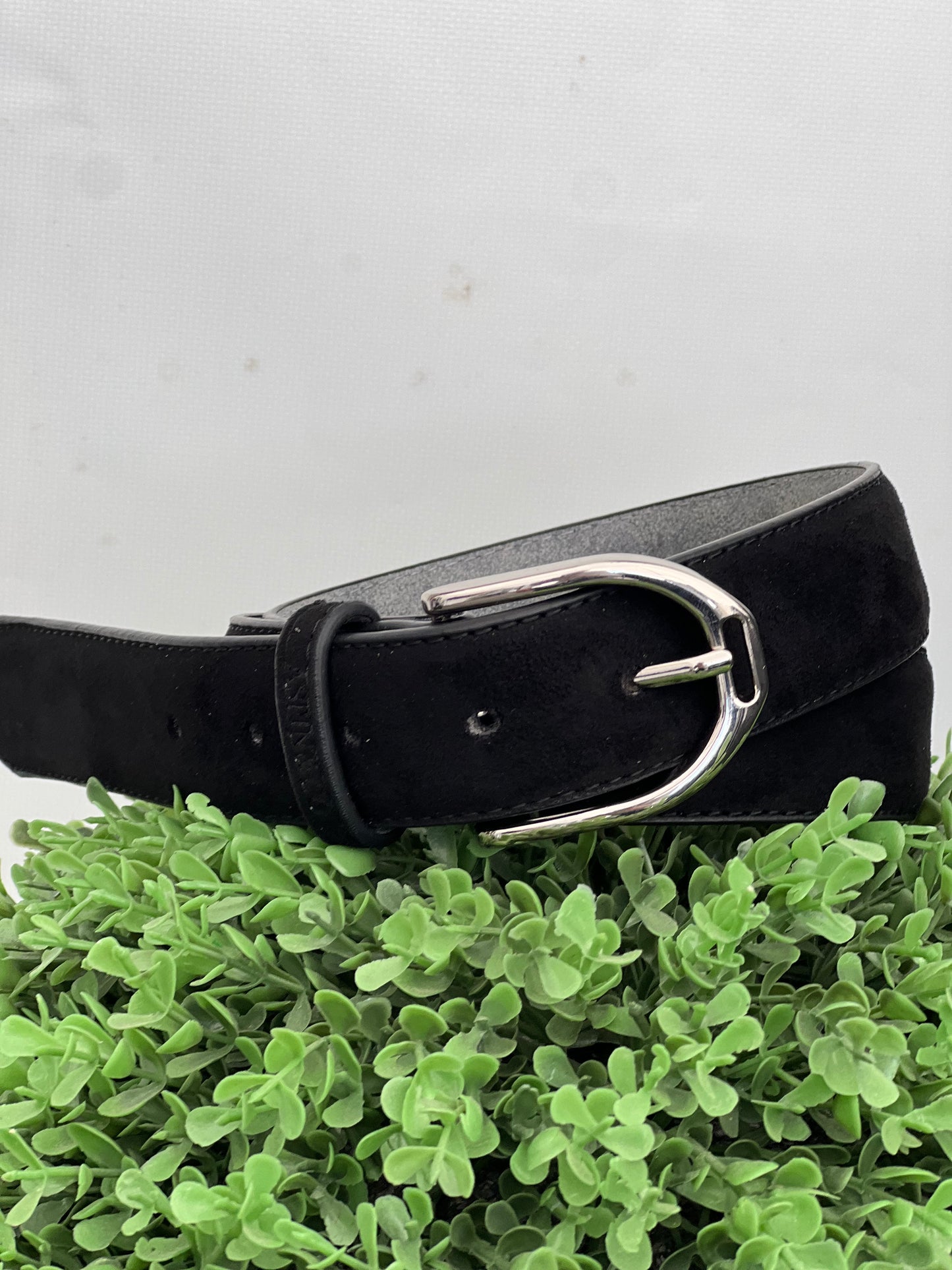 Luxury Suede stirrup belt