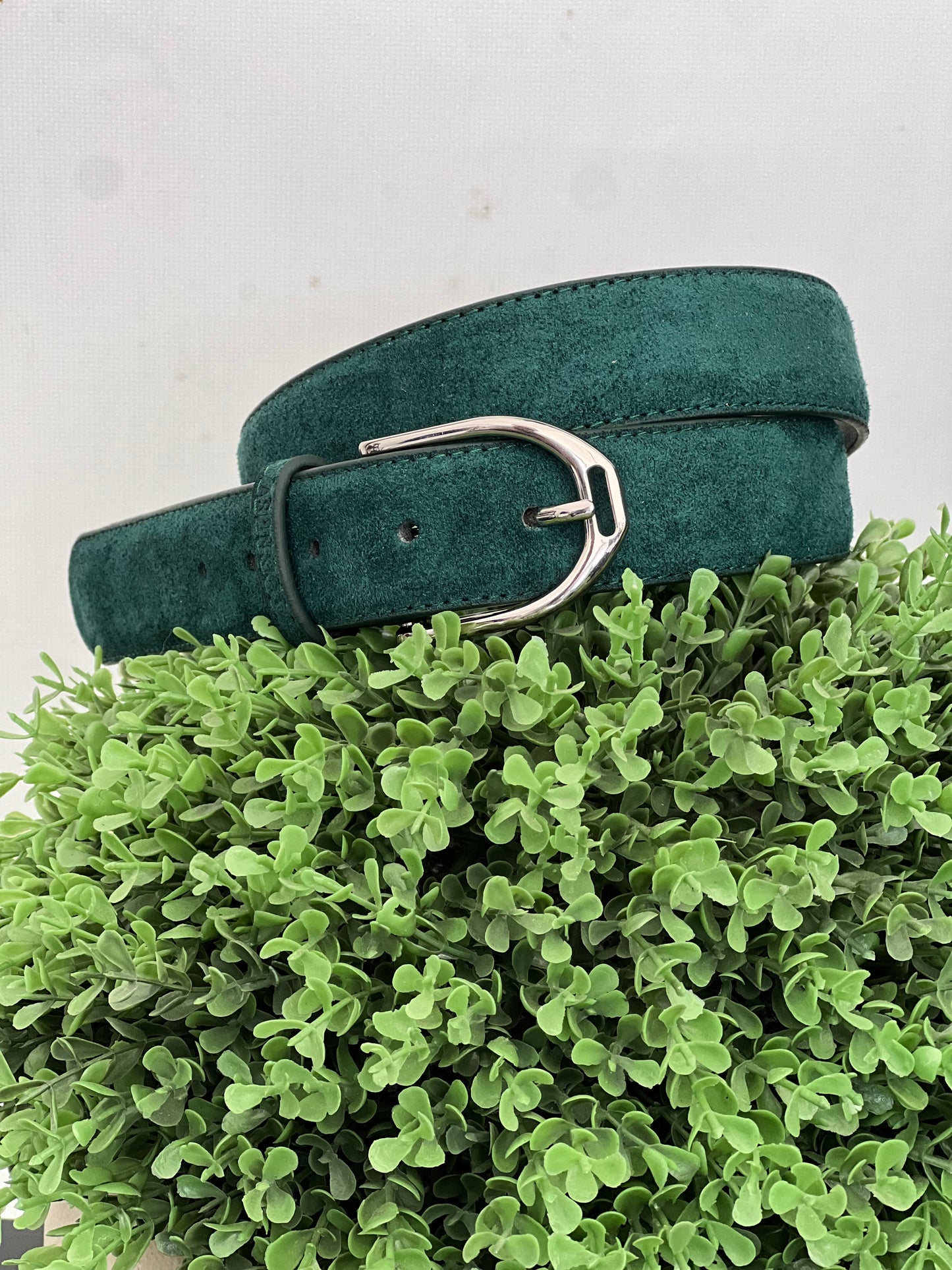 Luxury Suede stirrup belt
