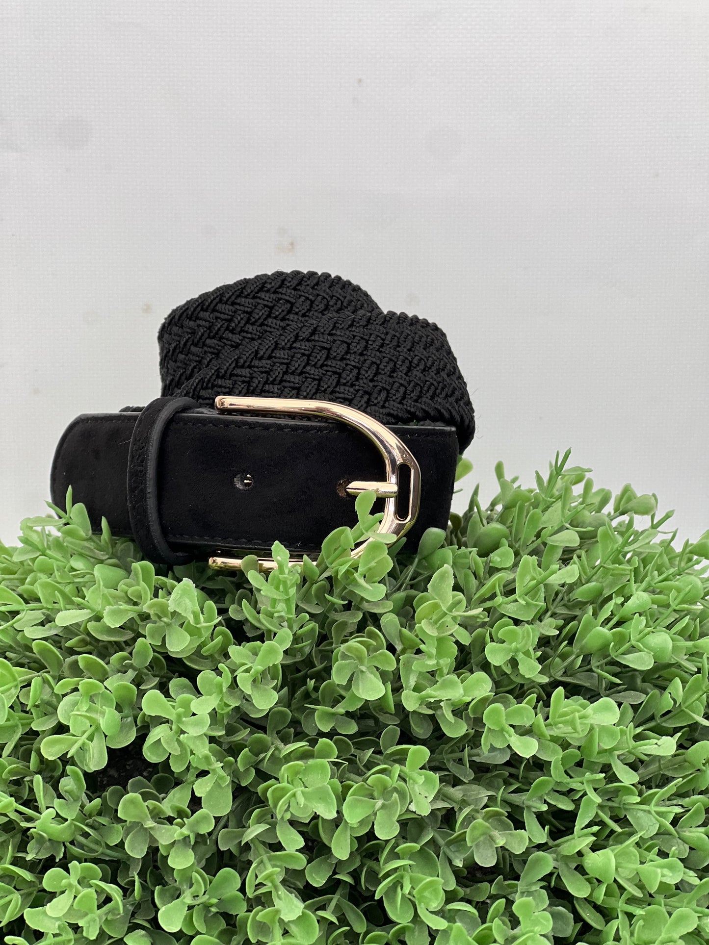 Luxury Suede stirrup belt