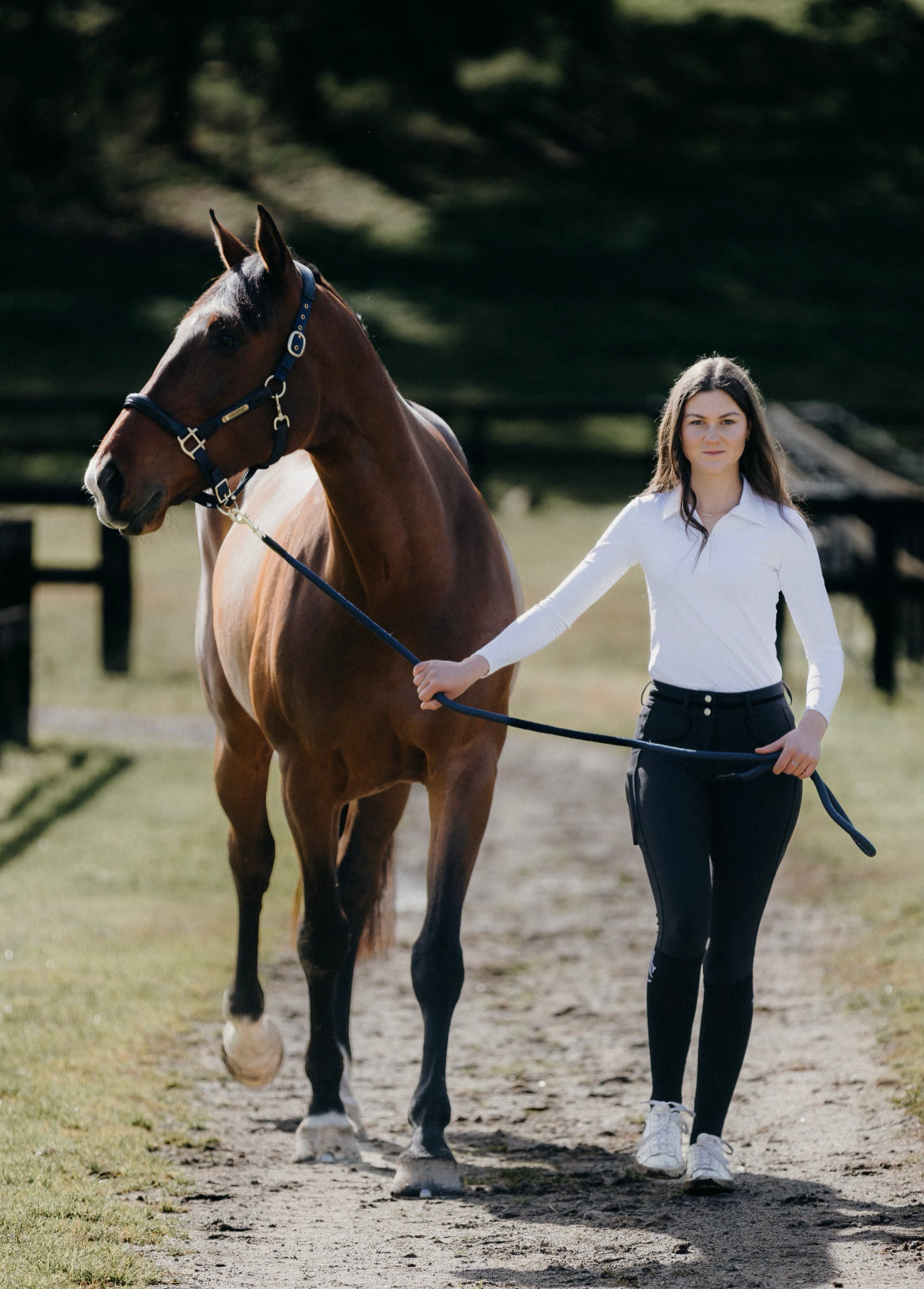 Luxe Technical Polo Shirt