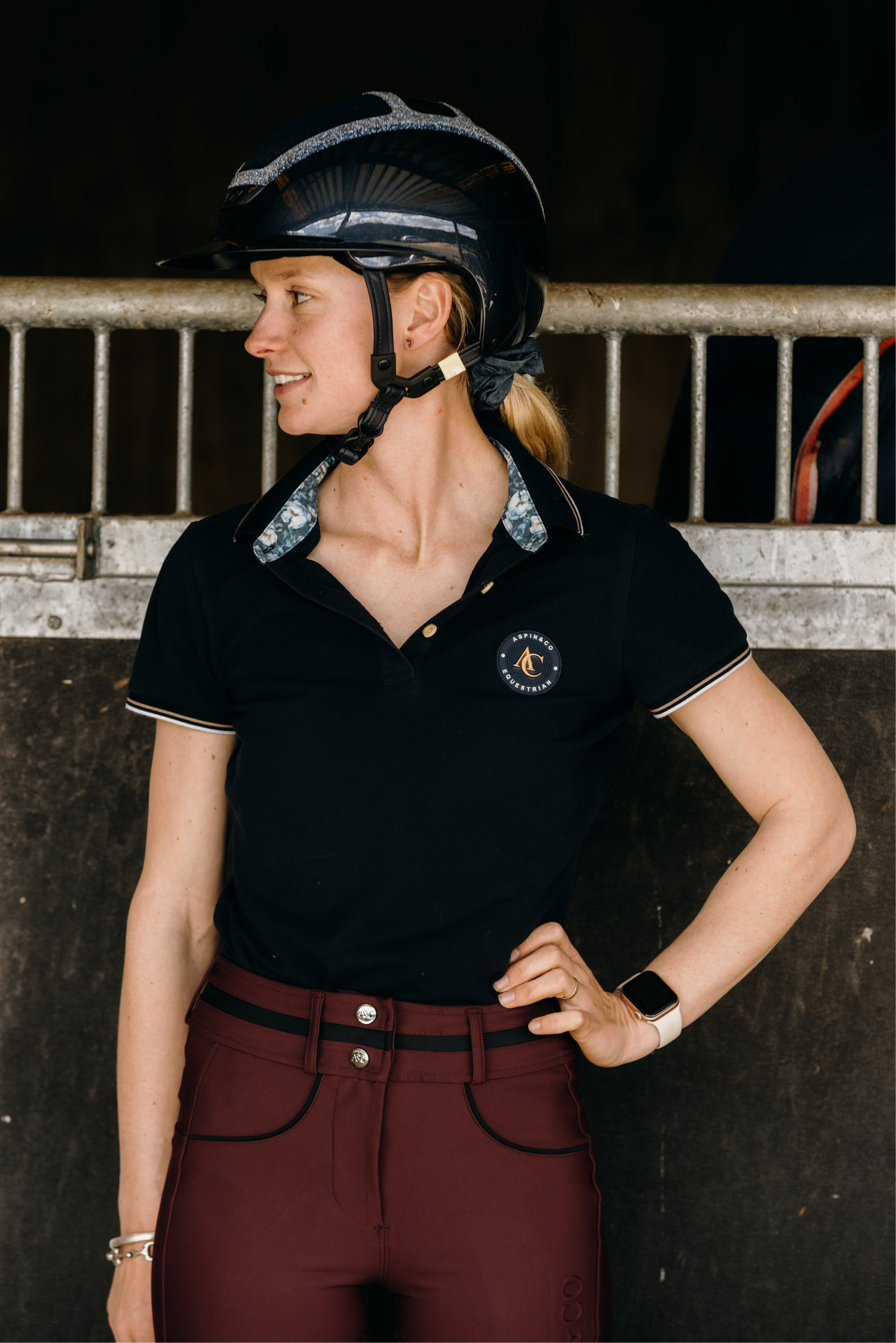 Stretch cotton Polo