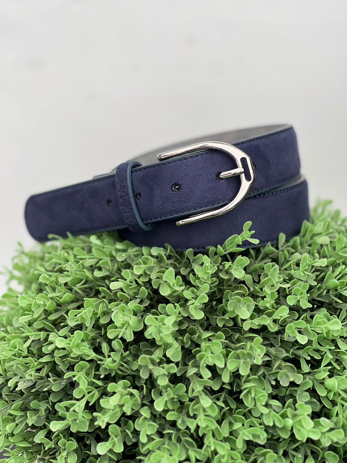 Luxury Suede stirrup belt