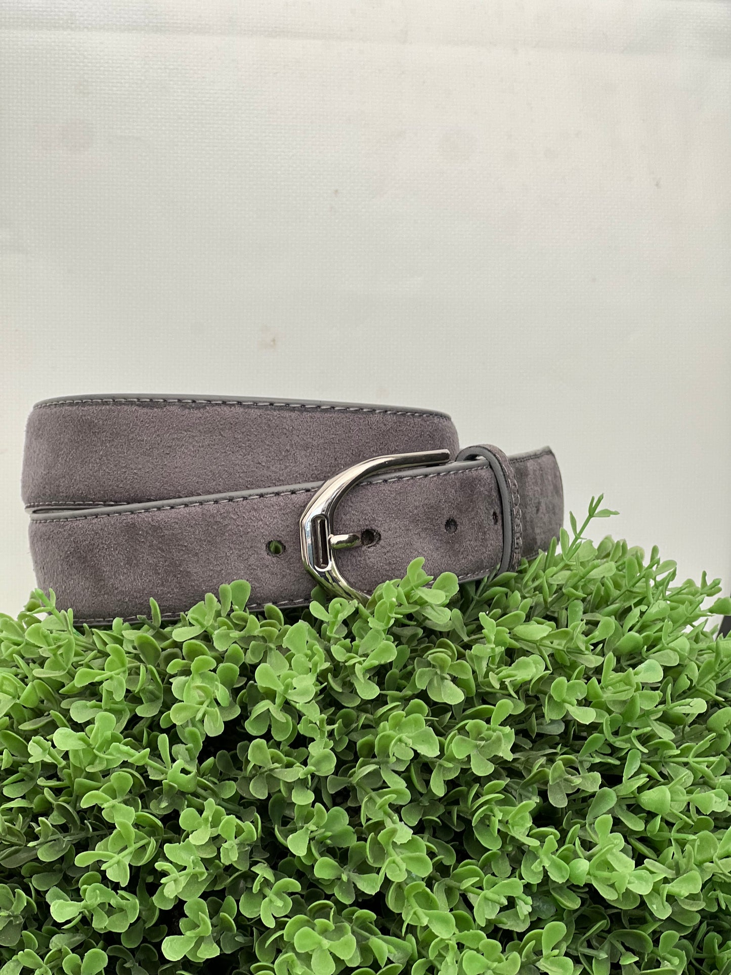 Luxury Suede stirrup belt