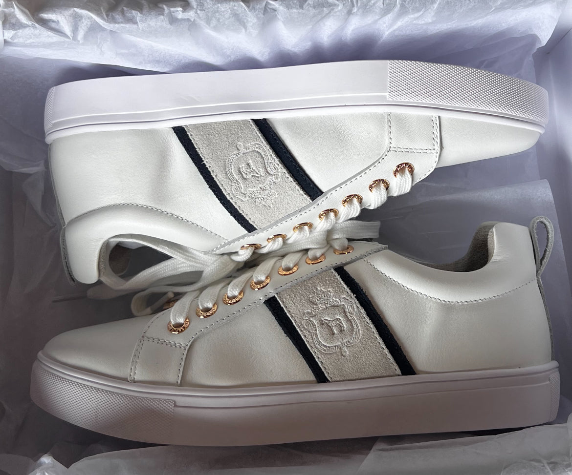 Aspin & Co Leather & Suede Sneakers