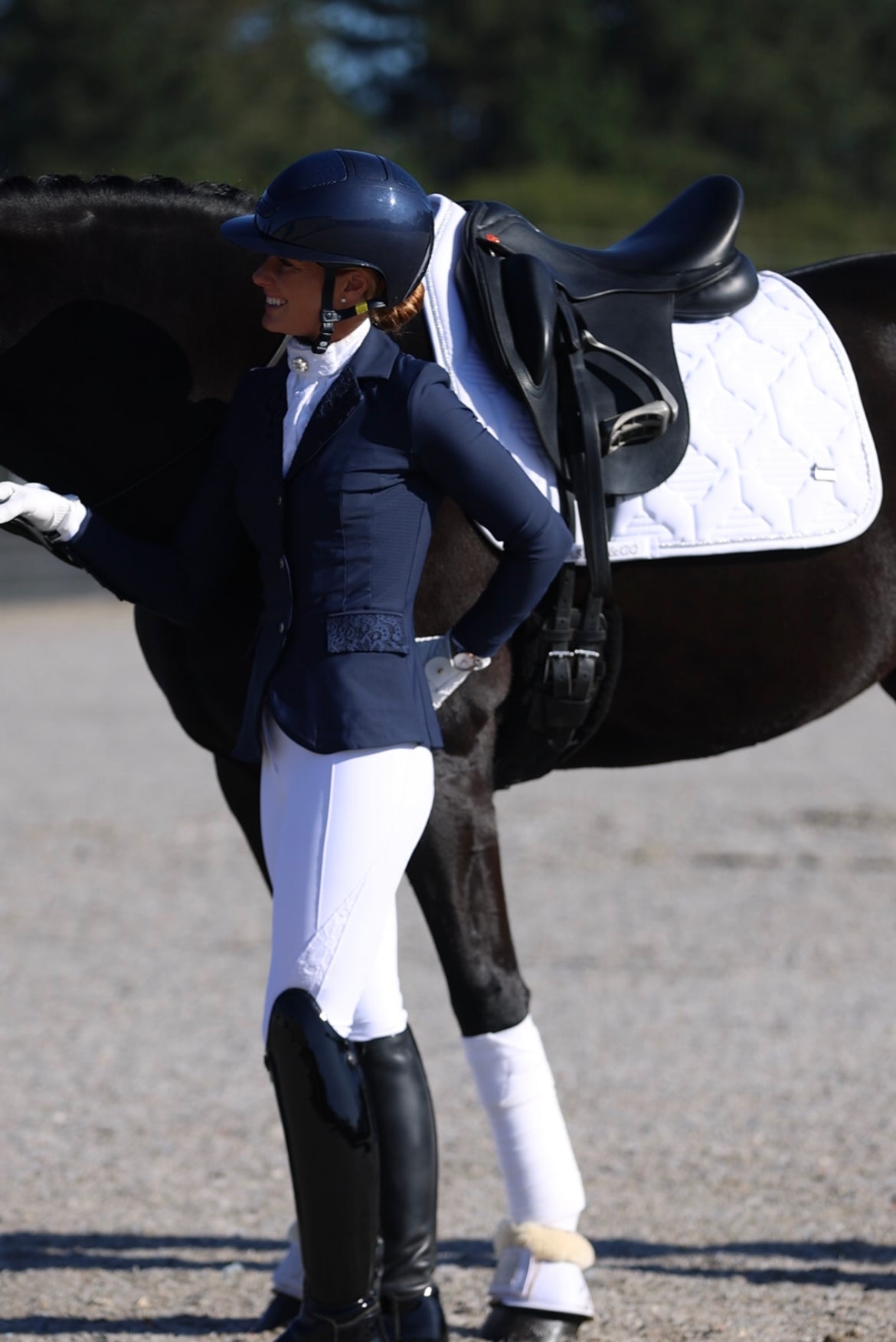 Ultra Comfort Saddle Blanket Jumping