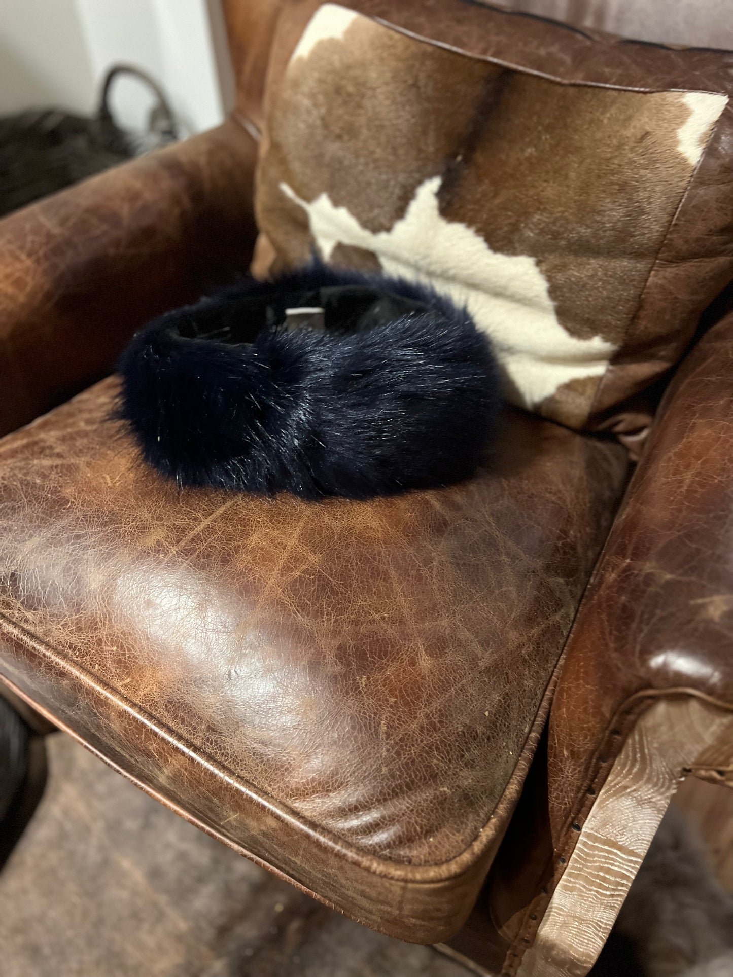 Faux Fur Headband / Scarf