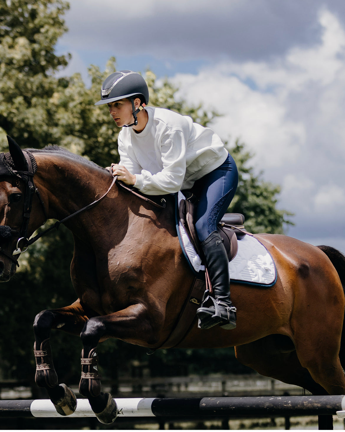 Ultra Comfort Saddle Blanket Jumping