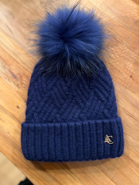 Cashmere and Mulberry Silk Beanie