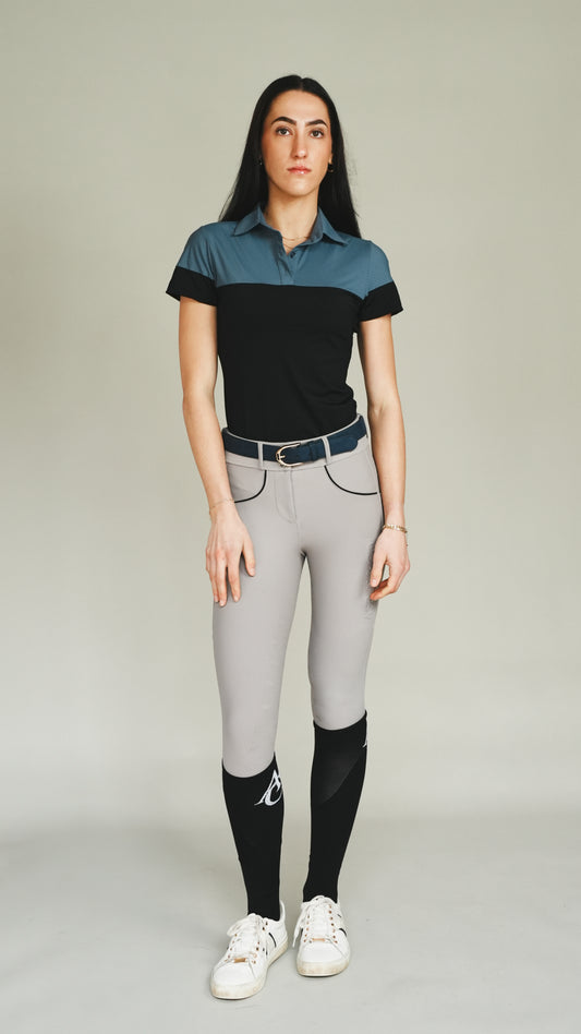 Luxury Suede stirrup belt