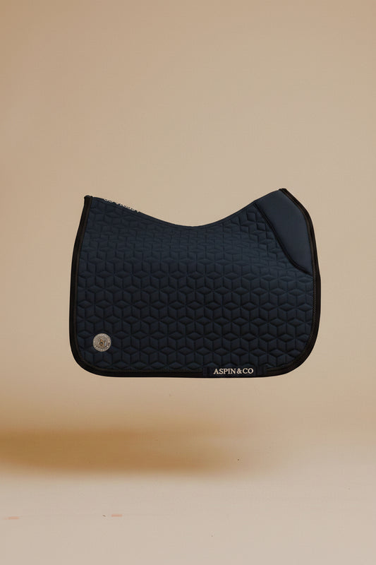 Ink & Black: Dressage saddle pad (Full)