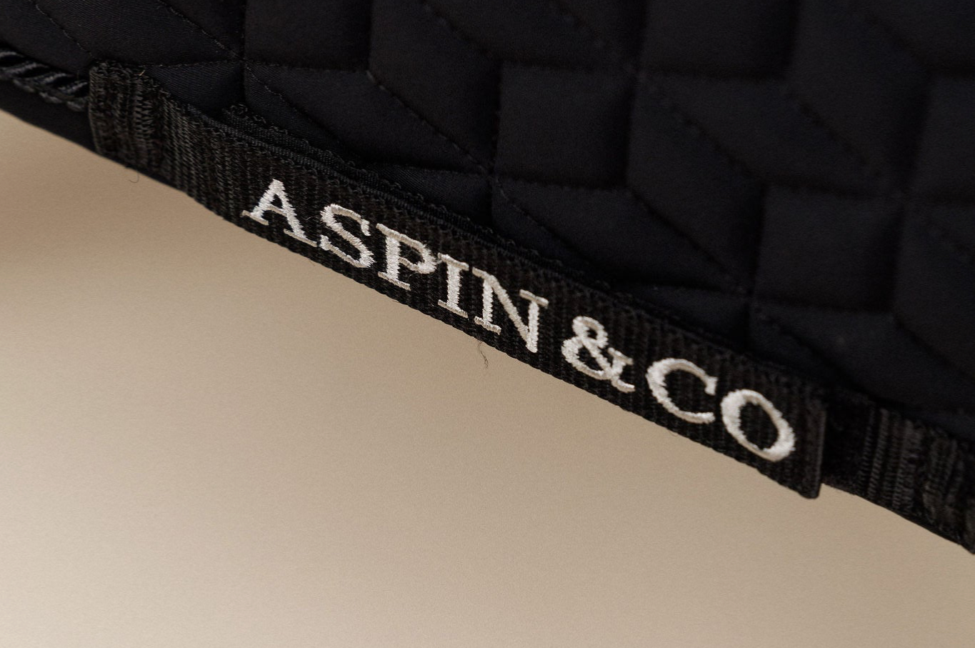 Black: Dressage saddle pad (Full)