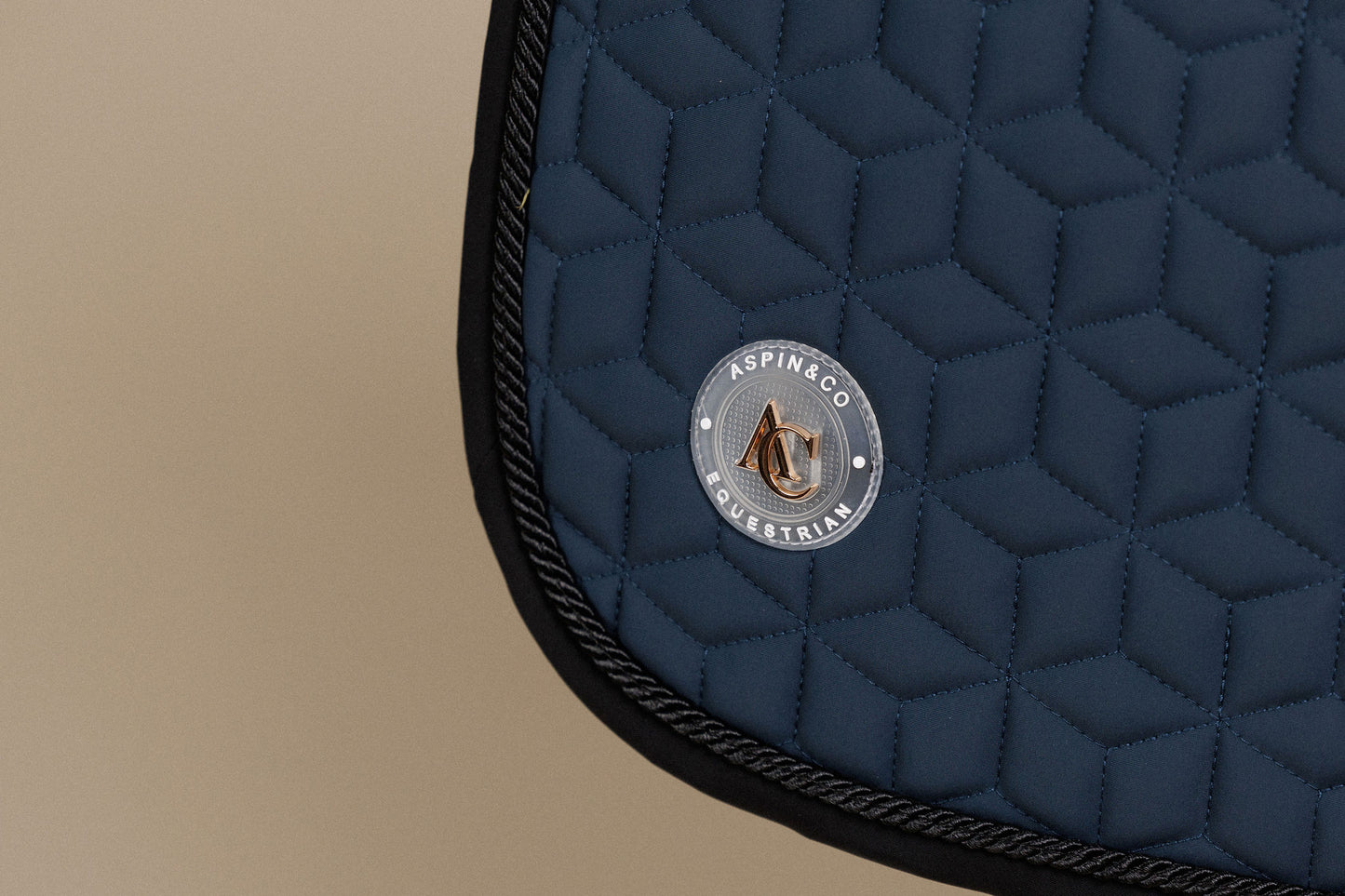 Ink & Black: Dressage saddle pad (Full)